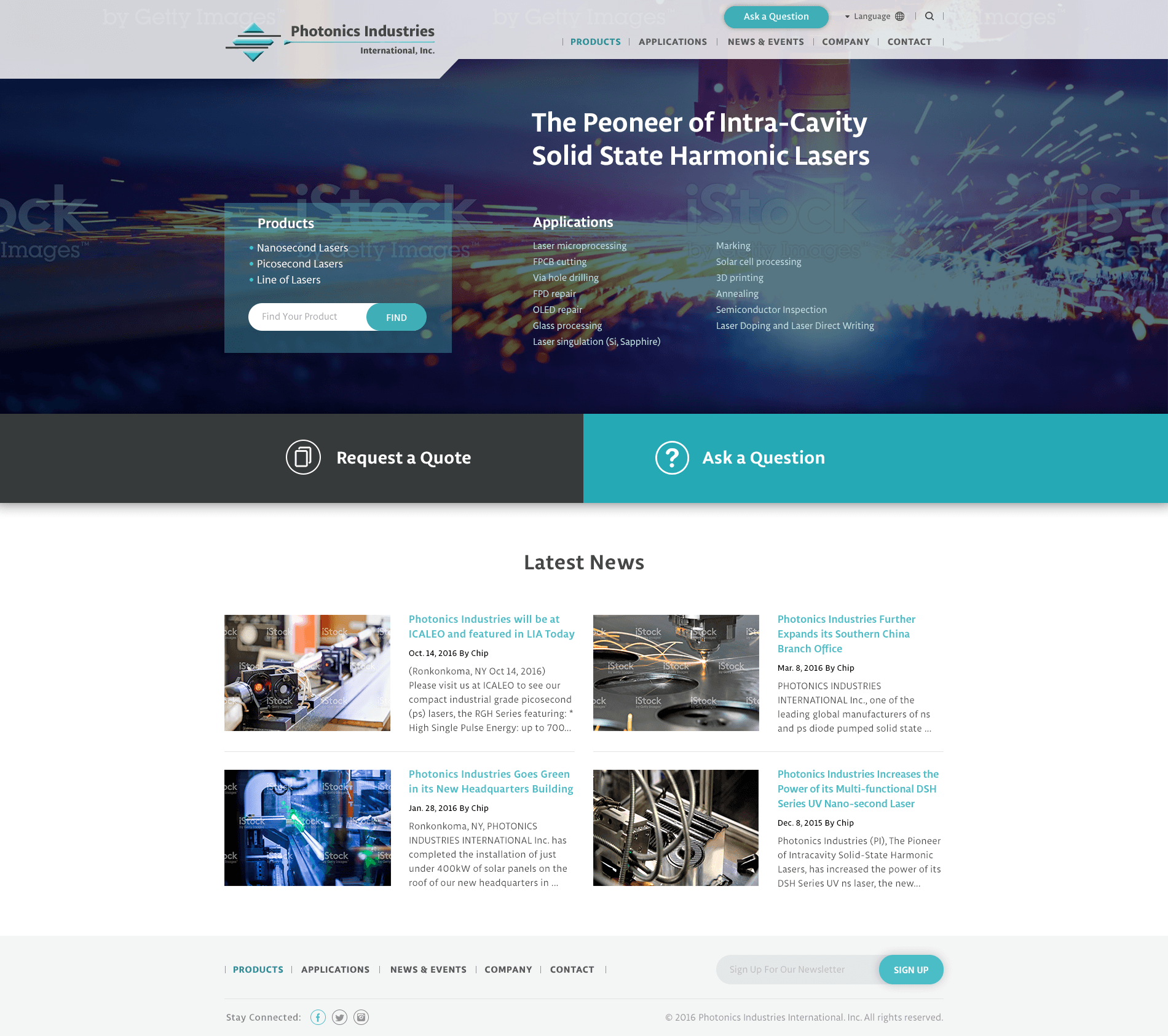 homepage